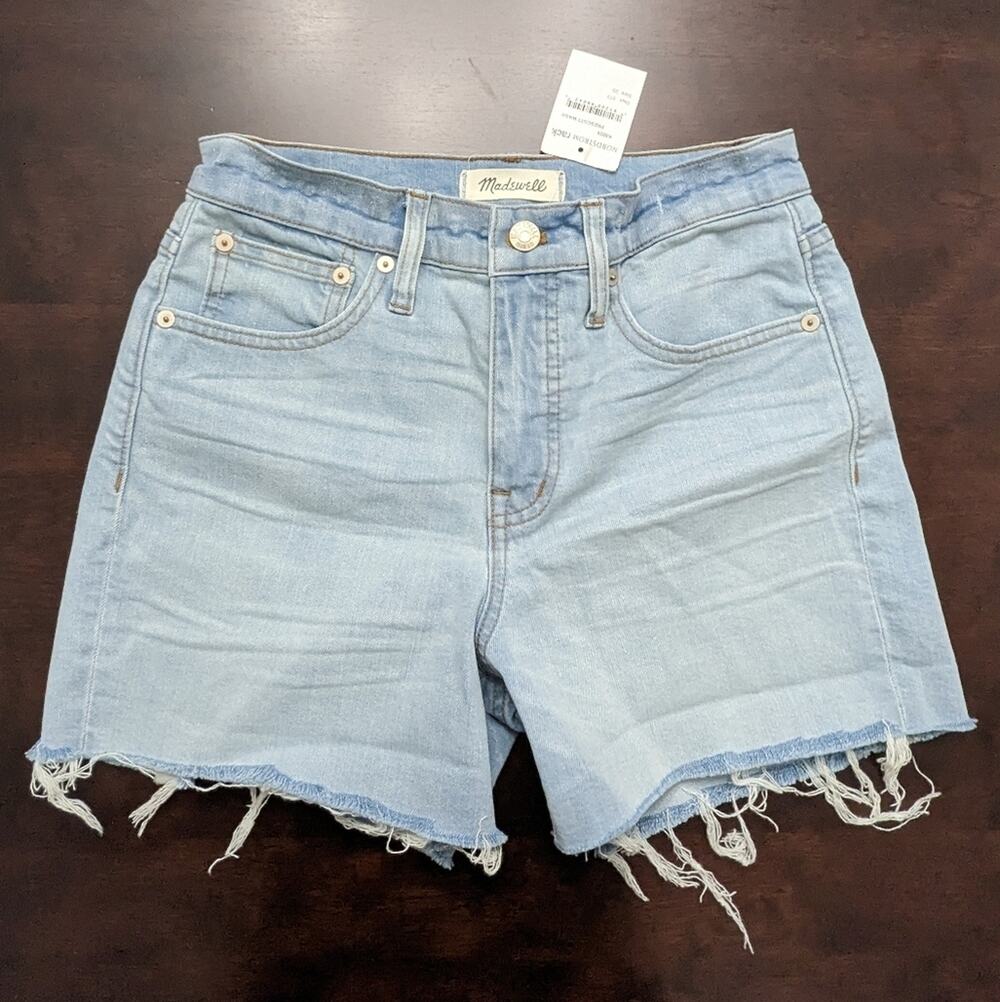 NWT Madewell High-Rise Denim Shorts